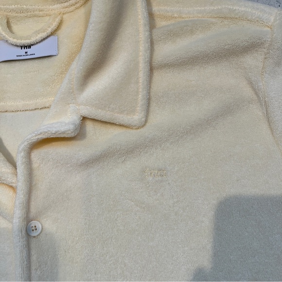 Aritzia TNA Newcastle Terry Cloth Button Up - Picture 4 of 6